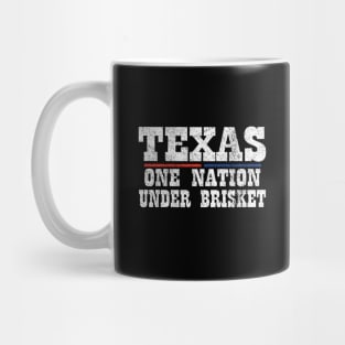 Texas - One Nation Under Brisket BBQ Mug